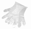 Перчатки одноразовые полиэтиленовые размер L 100шт (50пар)