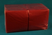 Салфетки бумажные Биг-Пак 1-слойные 24 х 24 см 400 листов бордовый
