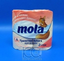 Туалетная бумага Mola 4 шт в упаковке 2-слойная Aroma Цитрус персиковая