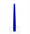 Свеча коническая античная синяя Омск 250 мм